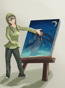 絵描き