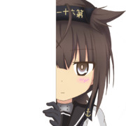 ちらっと初月ちゃん