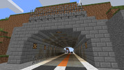 【Minecraft】トンネル 【地方空港とまち】
