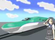 今年！北海道に来るよ！！新幹線☆