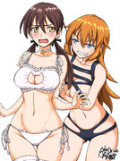 例の下着と天才水着