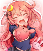 チョコあげるぴょ～ん！