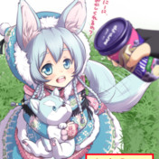 黒猫のウィズ ニコニコ静画 イラスト