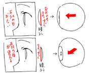 横顔の細かい立体感