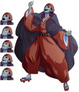 易者ポーズ差分立ち絵 表情差分