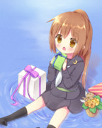 文月ちゃん(進水日イラスト)