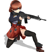 もうっ！対人射撃練習なんて大っ嫌いっ！！【ぽんぷ長式千代田】