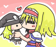 アリスと魔理沙人形