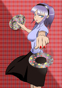 ほたるさんとわなげチョコ