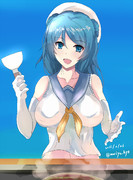 浦風とバカンス