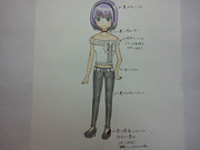 サマーニット&スキニーパンツ(ほたる)