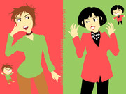 エア本さんとリア本さん