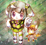 レンゲさんとスズナさんはいつもいっしょ