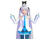 ミクさんとねこ