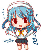 さーて♪ 浦風、出撃じゃ！