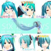 【ミクの日】six librarys