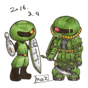 3月9日はザクの日なので