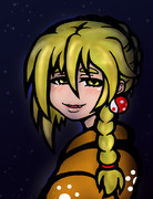 陰陽玉耳飾りの魔理沙