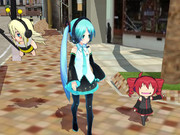 カモメ町の三人連れ