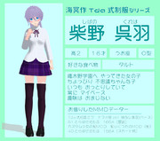 【ＭＭＤオリキャラ紹介】柴野呉羽【＃５】