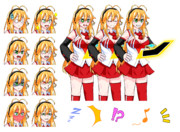 デュエリストまき立ち絵