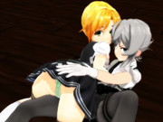 「司令･･･ナニ見てるんですか？」【お宮式野分・舞風】