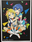 【カラー切り絵】Tokyo 7th シスターズ