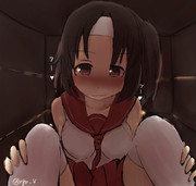 長良と跳び箱の中で収まりたい