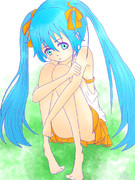 見えそうで見えない【初音ミク】