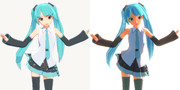 【MMD】トゥーンなミクさん
