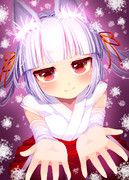 ホワイトデーに描いてたのじゃロリババア狐さま☆