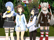 あー♪【たむたむ式天津風】【おんだ式雪風・時津風】【お宮式初風】