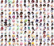 現在の 手持ち制服オリキャラ達