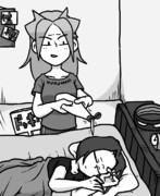 シャレにならない奴にイタズラする隼鷹