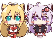 ちびゆかりん、ちびマキマキ猫耳立ち絵