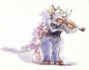 ネズミ バイオリン