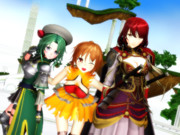 フォス花嫁3人娘