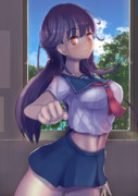 穂村千夏 ニコニコ静画 イラスト