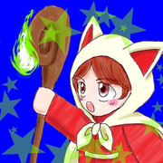 サムネ用に描いたFF3導師ちゃん