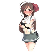 はけるサイズのスパッツを明石さんに発注してもらった