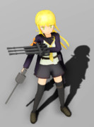 【MMDモデル配布】皐月改二(β版)