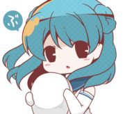 【GIFアニメ】浦風から提督へ