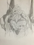 エヴァ初号機 手描き