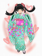 降神小織 ニコニコ静画 イラスト