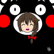 大きいく〇モンの着ぐるみを着る時雨ちゃん