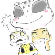 レオパ ニコニコ静画 イラスト