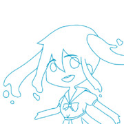 ボトルミク(線画)