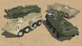 【MMD-OMF6】BTR-80装輪装甲車【配布】