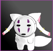 謎のお面、装着！