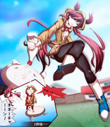 日和なソメラさん with	マヨネーズ【生放送絵】